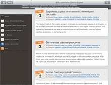 Tablet Screenshot of elecuatoriano.net